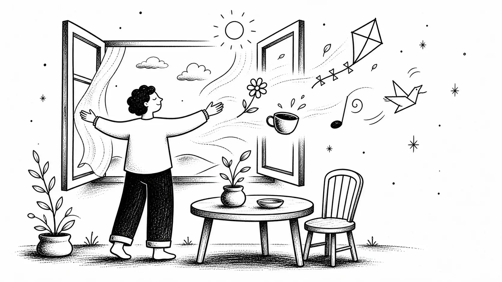 Editorial illustration for the article "Living Life to the Fullest- A Reminder" in Lifestyle, Travel & Personal Reflections.